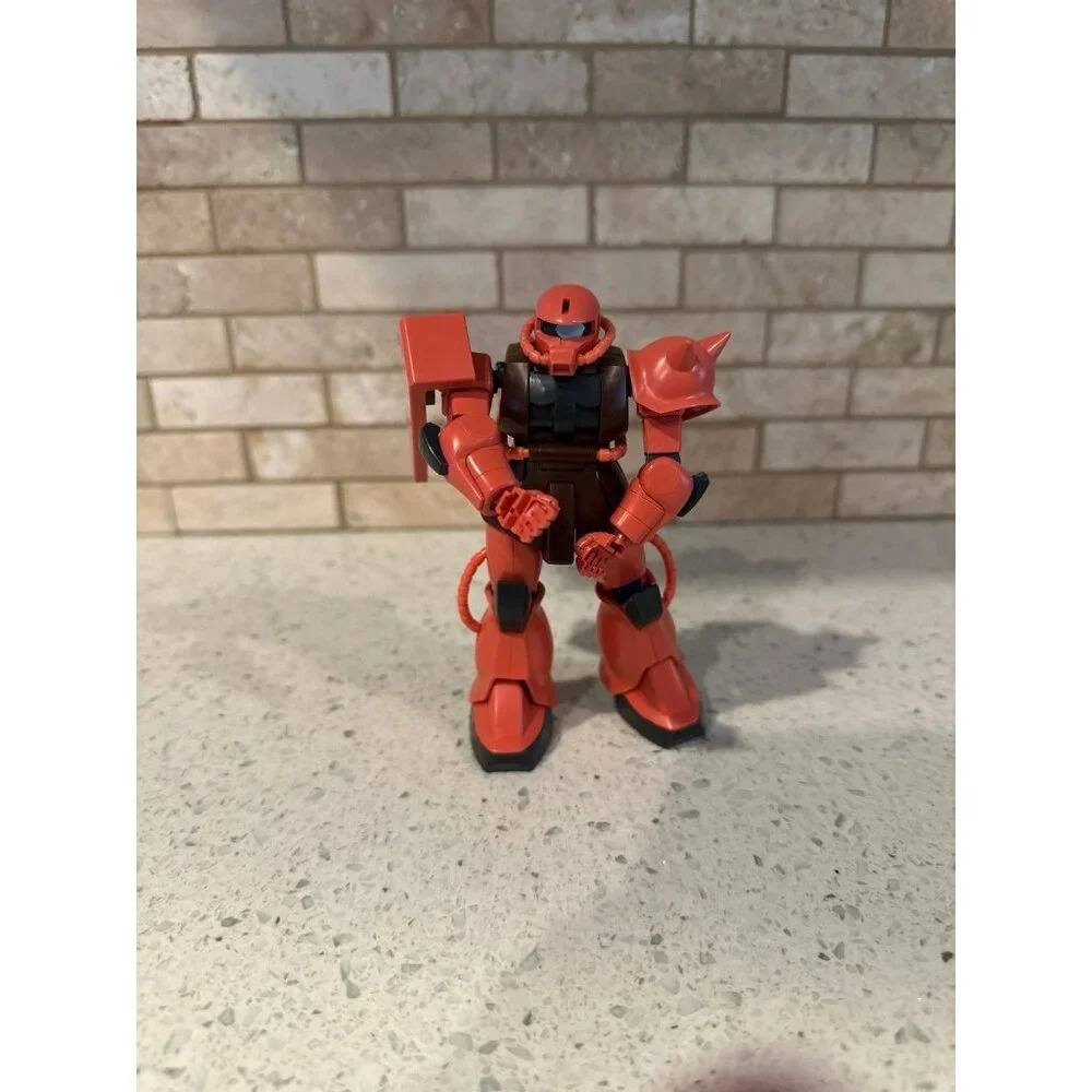 Bandai MS-06S Zaku II Char's Custom Model ANIME Version Loose Action Figure 1/44